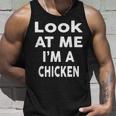 Look At Me I'm A CHICKEN Halloween Costume CHICKEN T-Shirt Tank Top Gifts for Him