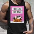 Love Cats Hate S Against Right Lives Matter Tank Top Geschenke für Ihn