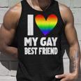 i Love My Gay Best Friend Tank Top Gifts for Him