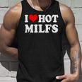 I Love Hot Milfs I Heart Hot Milfs Couple Set Tank Top Geschenke für Ihn