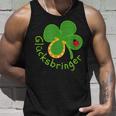 Lucky Charm Ladybird Clover Leaf For Friends Good Luck Tank Top Geschenke für Ihn