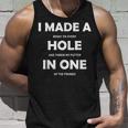 I Made A Hole In One Golf Player Court S Tank Top Geschenke für Ihn