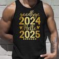 Matching Family Celebration New Year's Eve Goodbye 2024 Hello 2025 Tank Top Geschenke für Ihn