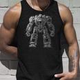 Mech Warrior Sketch Shirt Cool Tech Robot Fighter Tank Top Gifts for Him