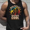 Mein Papa Ist 30 Und Richtig Cool 30Th Birthday Man Tank Top Geschenke für Ihn