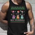 Mele Kalikimaka Hawaiian Christmas Ukulele Ugly Tank Top Geschenke für Ihn