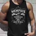 Memphis Tennessee Blues Country Music Usaintage Souvenir Tank Top Geschenke für Ihn