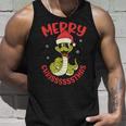 Merry Chrisssstmas Snake Cute Snake Christmas Tank Top Geschenke für Ihn