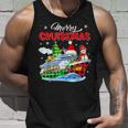 Merry Christmas Cruise Santa Cruise Ships Xmas Symbols Lover Tank Top Geschenke für Ihn