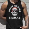 Merry Rizzmas Sigmas Rizz Christmas Santa N Gen Alpha Tank Top Geschenke für Ihn