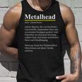 Metalhead Dictionary Definition For Fans Of Heavy Metal Tank Top Geschenke für Ihn