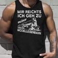 Model Railway Railway Model Making Saying Tank Top Geschenke für Ihn