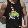 Moin North Sea Lighthouse Motif I North Sea Island Sheep Tank Top Geschenke für Ihn