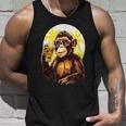 Mono Bebiendo Cerveza Bebedor De Cerveza Divertido Gorila Borracho Sim Camiseta sin mangas Regalos para él