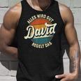 Name David Alles Wird Gut David Regelt Das S Tank Top Geschenke für Ihn