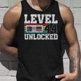 Nivel 44 Desbloqueado 44 Años Regaloideo Gamer 44 Cumpleaños Camiseta sin mangas Regalos para él