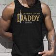 Nivelado Hasta Papá Est 2025 Nivel Desbloqueado Papá Gaming Camiseta sin mangas Regalos para él