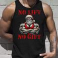 No Lift No Fitness Santa Muscle Christmas Tank Top Geschenke für Ihn