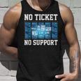 No Ticket No Support Computer Science Work Job Admin Tank Top Geschenke für Ihn