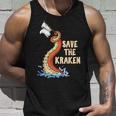 Octopus Save The Kraken Tank Top Geschenke für Ihn