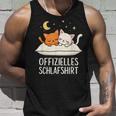 Official Sleep Cat Cat Tank Top Geschenke für Ihn