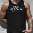 Offline Graphic Humour Holiday Leave Work Novelty Tank Top Gifts for Him