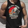 One Must Imagine Sisyphus Happy Cool Sisyphus Meme Tank Top Geschenke für Ihn