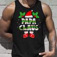 Papa Claus Outfit Christmas Family Christmas Tank Top Geschenke für Ihn