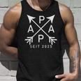 Papa Founded 2025 Father Will 2025 Stolzer Papa 2025 Tank Top Geschenke für Ihn