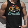 Papasaurus RexRex Dinosaurio Papa Saurus Diseño De Camiseta sin mangas Regalos para él