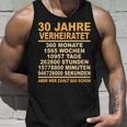 Pearl Wedding Anniversary 30Th Anniversary Married Tank Top Geschenke für Ihn