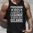 Pensionierung Legendeerlässt Das Gelände Pensionär 2025 Tank Top Geschenke für Ihn