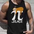 Pi Jama Sloth Pajama PJ 314 Pi Number Symbol Math Sloth Tank Top Gifts for Him