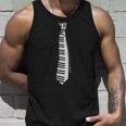 Piano Pianist Keyboard Tie Tank Top Geschenke für Ihn