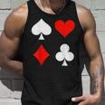 Playing Cards Skat Card Game Poker Costume Carnival Fancy Dress Tank Top Geschenke für Ihn