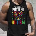 Please Be Patient I Have Autism Autistic Child Kids Toddler Tank Top Gifts for Him