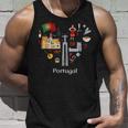 Portugal Lisbon Card Icon Traditional Keepsake Tank Top Geschenke für Ihn