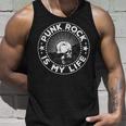 Punk Rock Is My Life I Punk Rock I Anarchy Punker Camiseta sin mangas Regalos para él