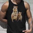 Quokka Australian Quokka With Baby Tank Top Geschenke für Ihn