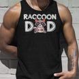 Raccoon Dad Tank Top - Fun Father's Day Raccoon Design Gifts for Him