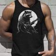 Raccoon Guitarist Tank Top - Moonlit Music Lover's Delight Gifts for Him