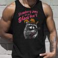 Raccoon Humor Tank Top – Cute Boho Summer Unisex Tee Gifts for Him