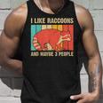 Raccoon Introvert Unisex Tank Top | Perfect for Raccoon Lovers Gifts for Him