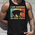 Raccoon Lover Introvert Tank Top - Unisex for Men & Women Gifts for Him