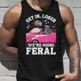 Raccoon Lover Unisex Tank Top | Comfort for Introverts Gifts for Him