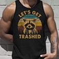 Raccoon Lovers Tank Top - Fun Animal Theme | Small Size Gifts for Him