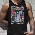 Raccoon Meme Tank Top - Express Your Feral Era Fun | Animal Lovers Gifts for Him