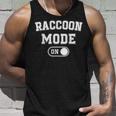 Raccoon Mode On Costume Trash Panda Animal Lover Tank Top Gifts for Him