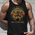 Raccoon Trash Panda Kids Tank Top | Fun Cartoon Design Gifts for Him