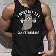 Raccoon Trash Panda Workout Tank Top – Fun Gym Attire Gifts for Him